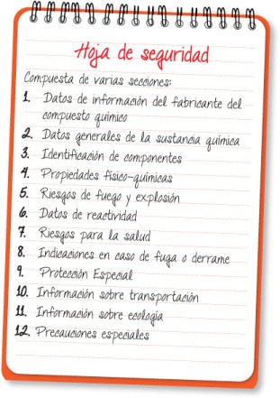 Hoja de seguridad