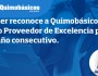 Carrier reconoce a Quimobásicos como Proveedor de Excelencia por 5to año&nbsp;consecutivo