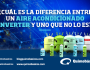 ¿Cuál es la diferencia entre un aire acondicionado INVERTER 💨 y uno que no lo&nbsp;es?